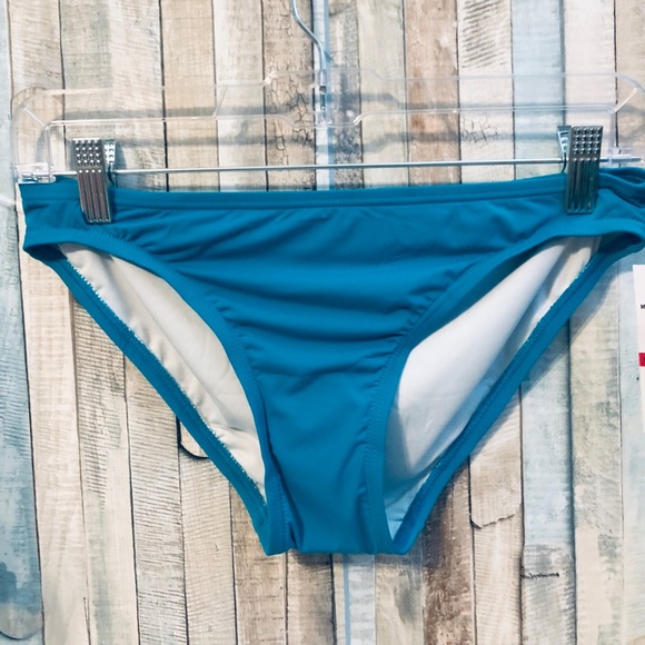 NWT Michael Kors Teal Smoothing Lift Bikini Bottom - Picture 5 of 5